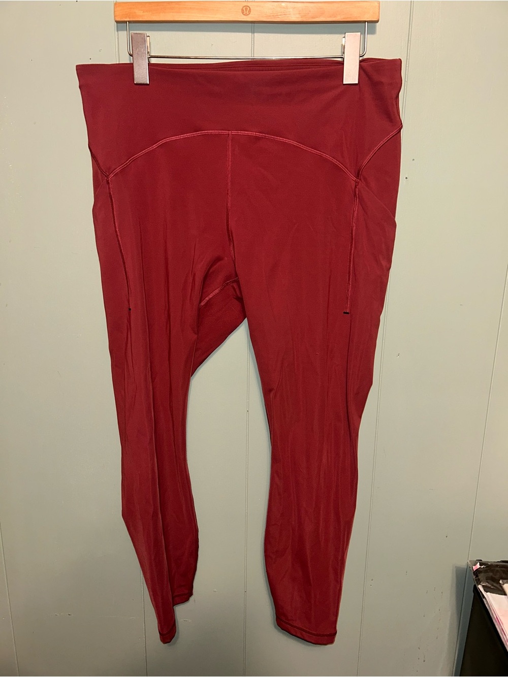 lululemon athletica High-Rise Light Burgundy Performance Leggings